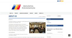 Desktop Screenshot of moldovafoundation.org