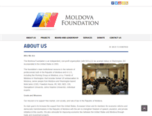 Tablet Screenshot of moldovafoundation.org